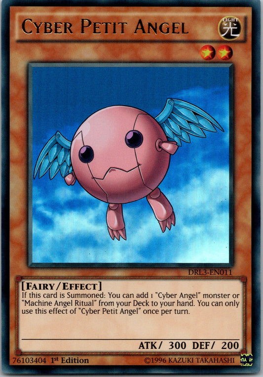 Yugioh Cyber Petit Angel DRL3-EN011 1st Edition Ultra Rare NM