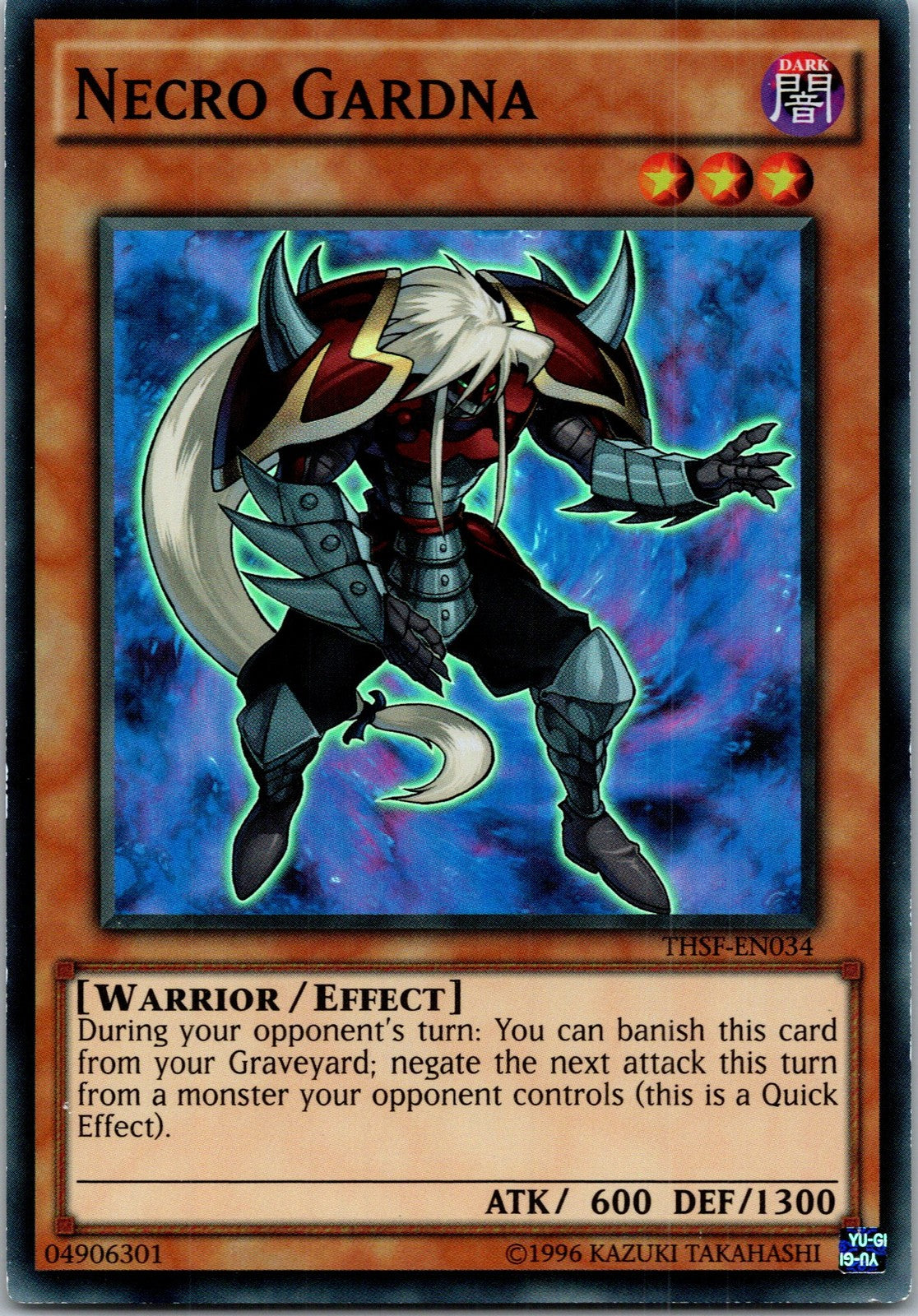 Yugioh Necro Gardna THSF-EN034 Super Rare NM