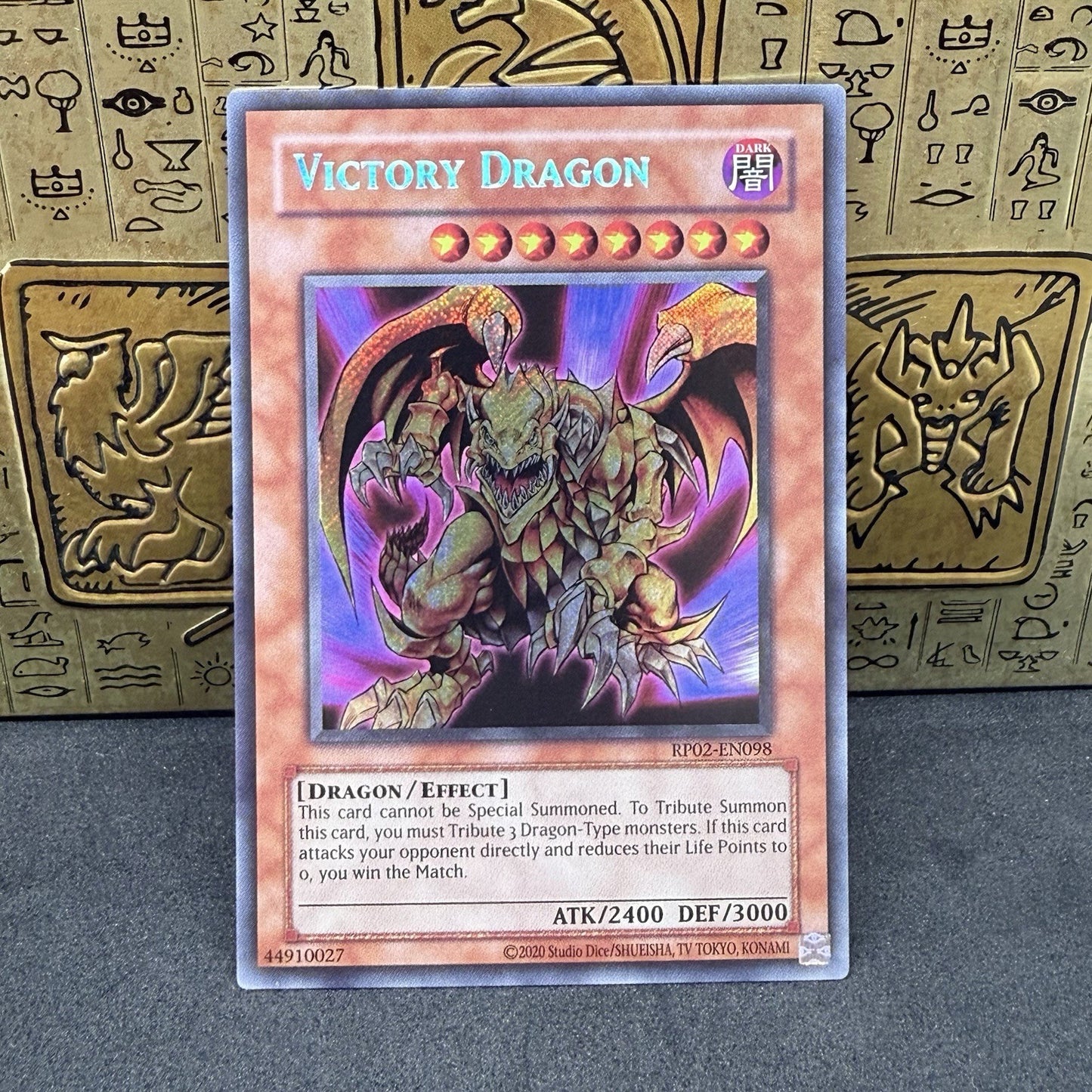 Yugioh Victory Dragon RP02-EN098 Secret Rare NM