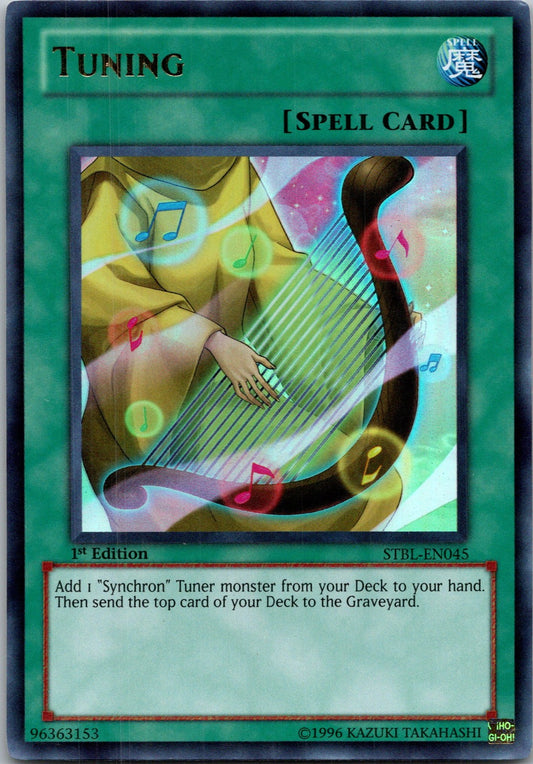 Yugioh Tuning STBL-EN045 1st Edition Ultra Rare NM