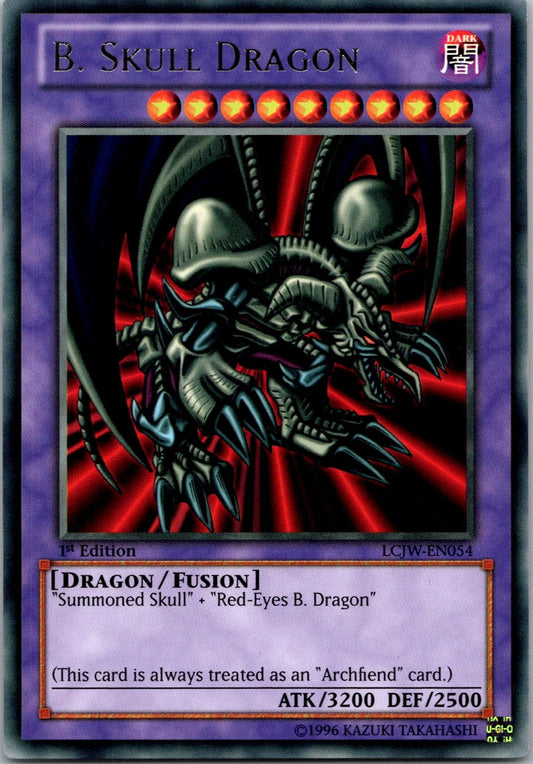 Yugioh B. Skull Dragon LCJW-EN054 1st Edition Rare NM