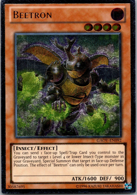 Yugioh Beetron GAOV-EN092 Ultimate Rare NM