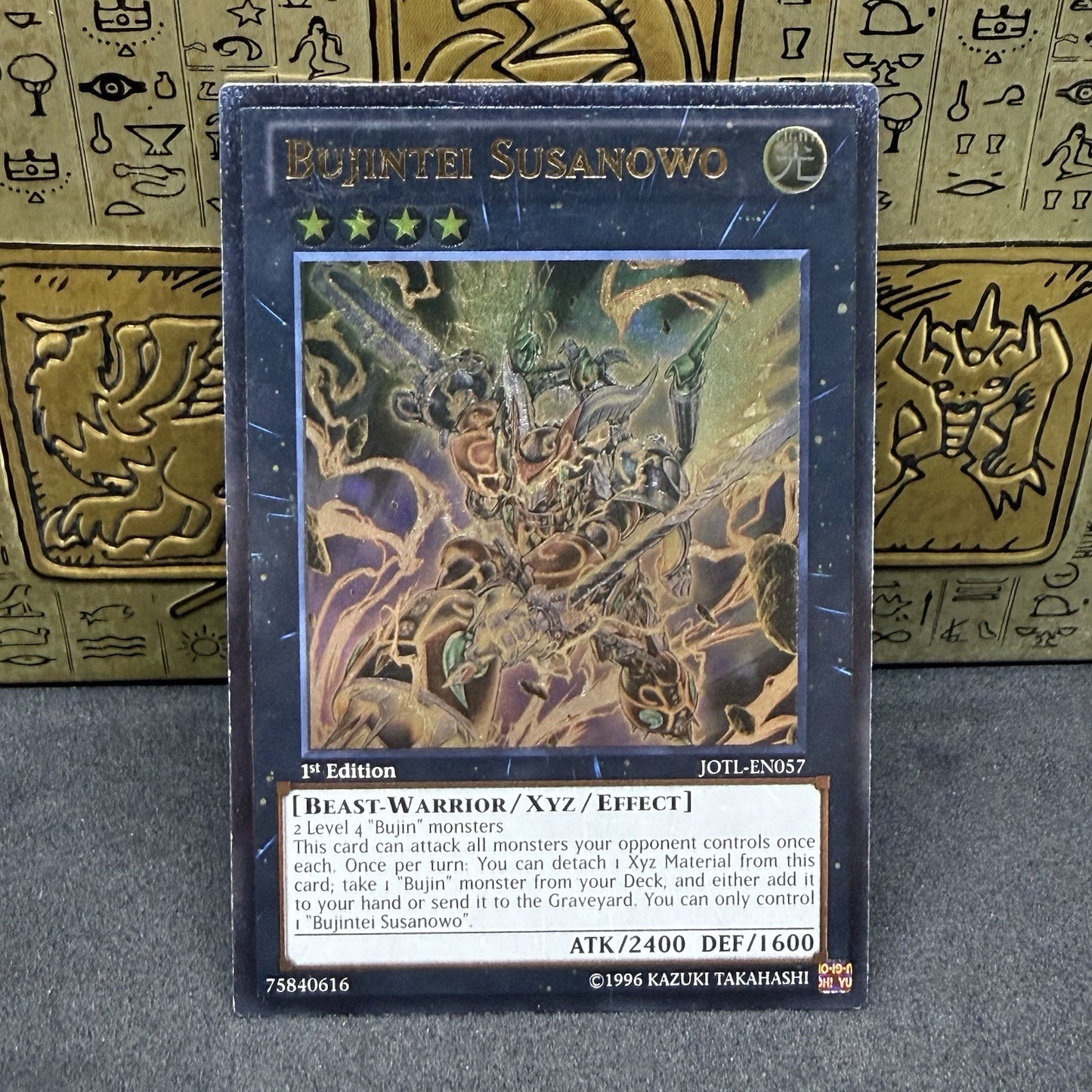 Yugioh Bujintei Susanowo JOTL-EN057 1st Edition Ultimate Rare NM