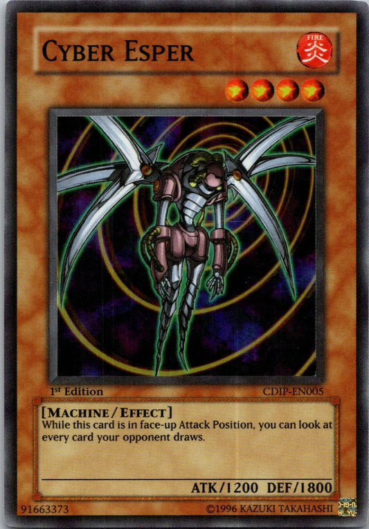 Yugioh Cyber Esper CDIP-EN005 1st Edition Super Rare NM