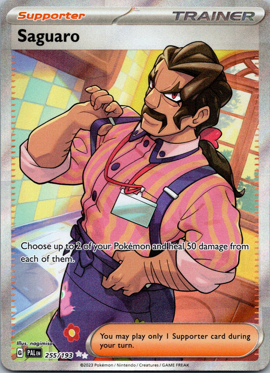 Pokemon Saguaro 255/193 Ultra Rare NM