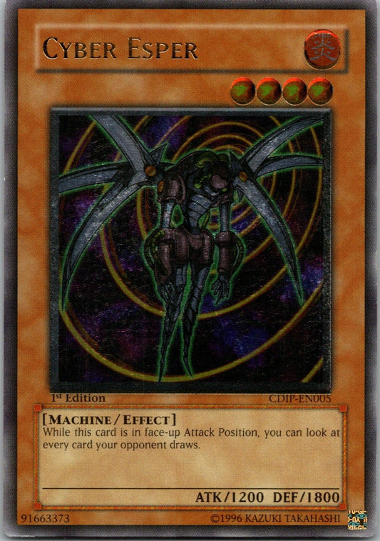 Yugioh Cyber Esper CDIP-EN005 1st Edition Ultimate Rare NM