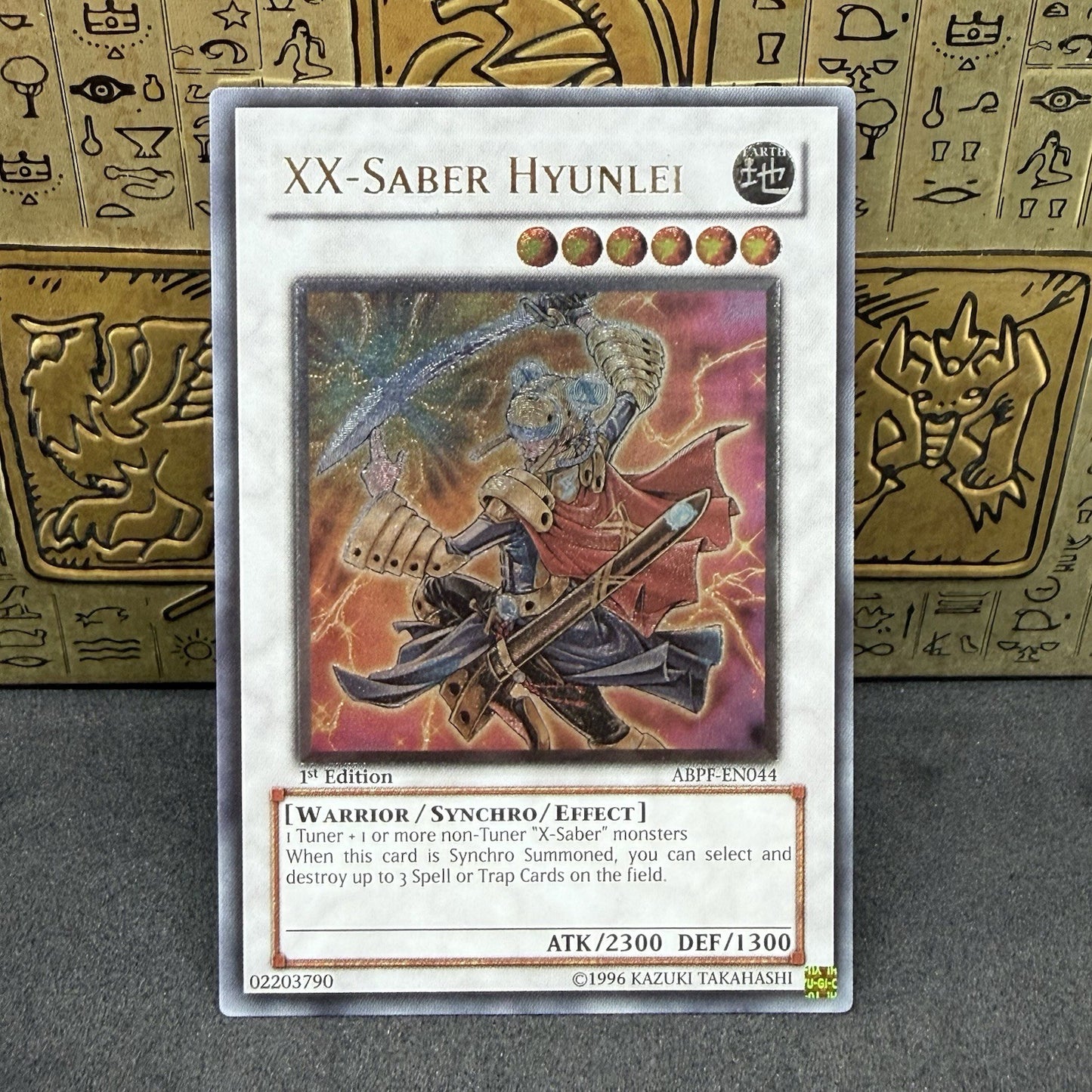 Yugioh XX-Saber Hyunlei ABPF-EN044 Ultimate Rare 1st Edition NM