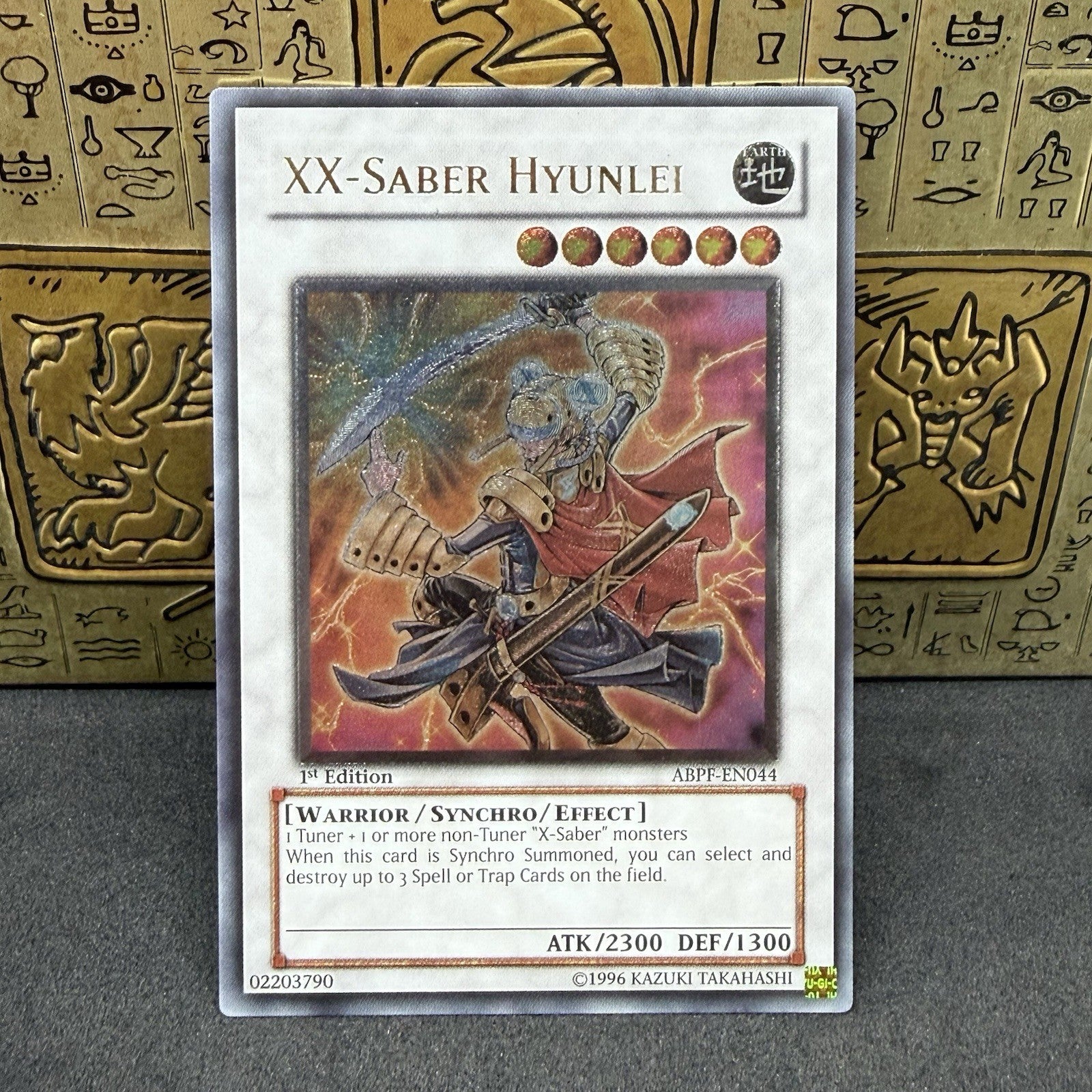 Yugioh XX-Saber Hyunlei ABPF-EN044 Ultimate Rare 1st Edition NM