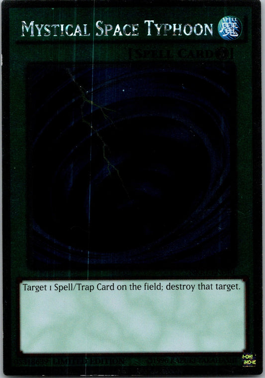 Yugioh Mystical Space Typhoon NKRT-EN040 Limited Edition Platinum Rare NM