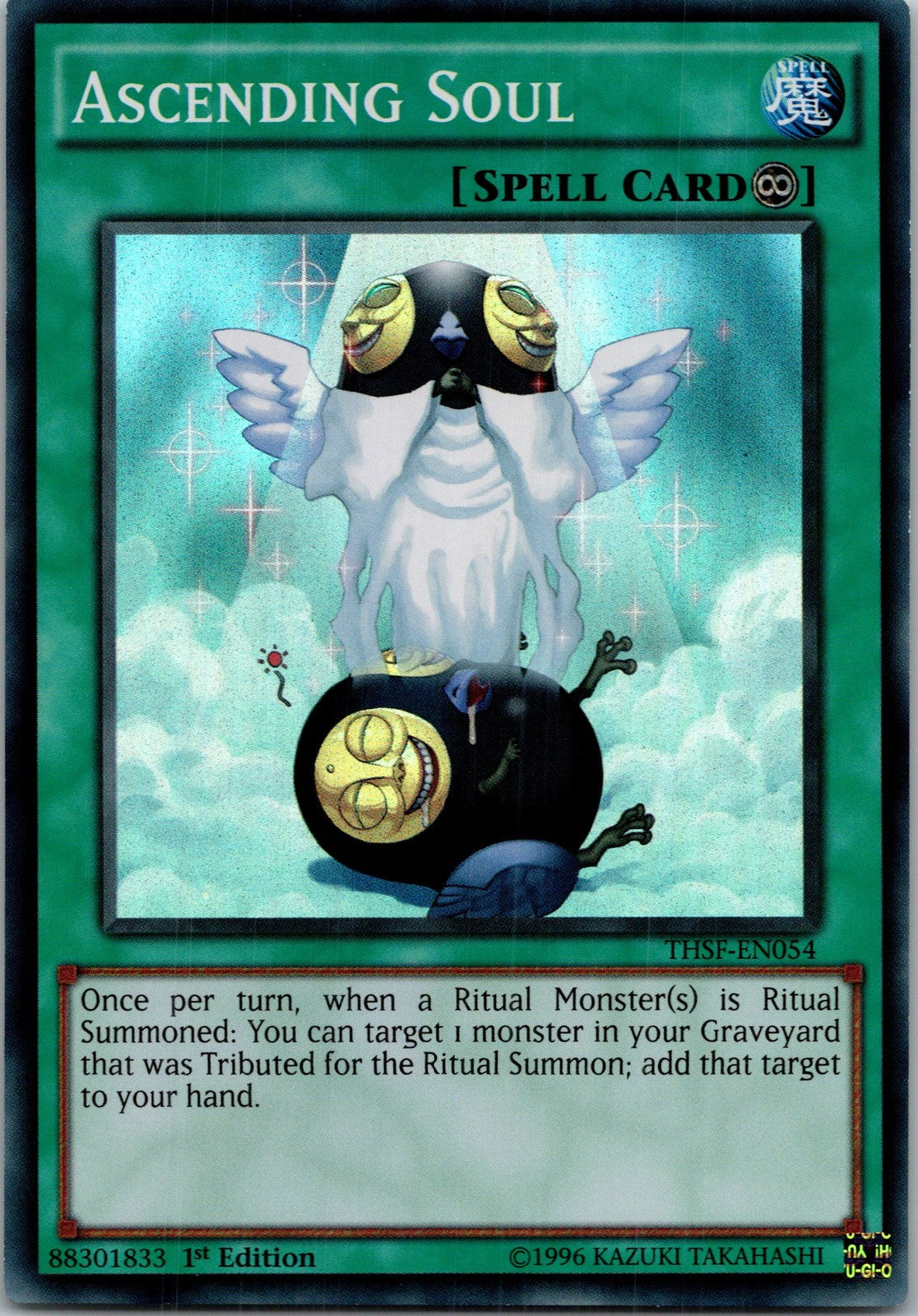 Yugioh Ascending Soul THSF-EN054 1st Edition Super Rare NM