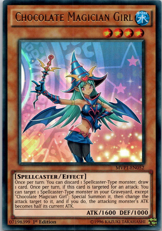 Yugioh Chocolate Magician Girl MVP1-EN052 1st Edition Ultra Rare NM