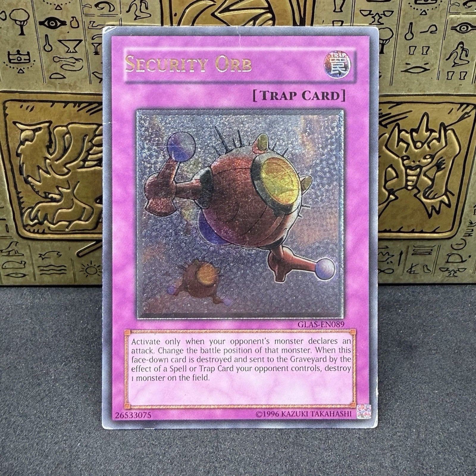 Yugioh Security Orb GLAS-EN089 Ultimate Rare MP