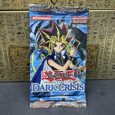 Yugioh Dark Crisis Factory Sealed Booster Pack 1st Edition