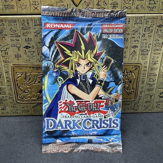Yugioh Dark Crisis Factory Sealed Booster Pack 1st Edition