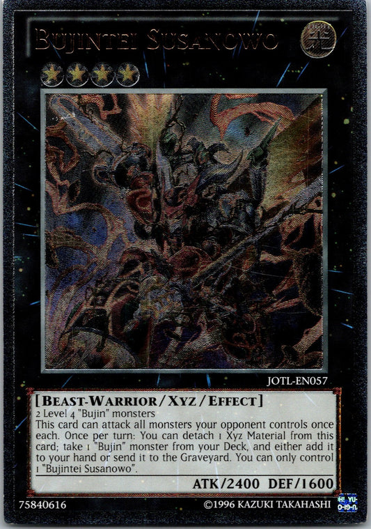 Yugioh Bujintei Susanowo JOTL-EN057 Ultimate Rare NM