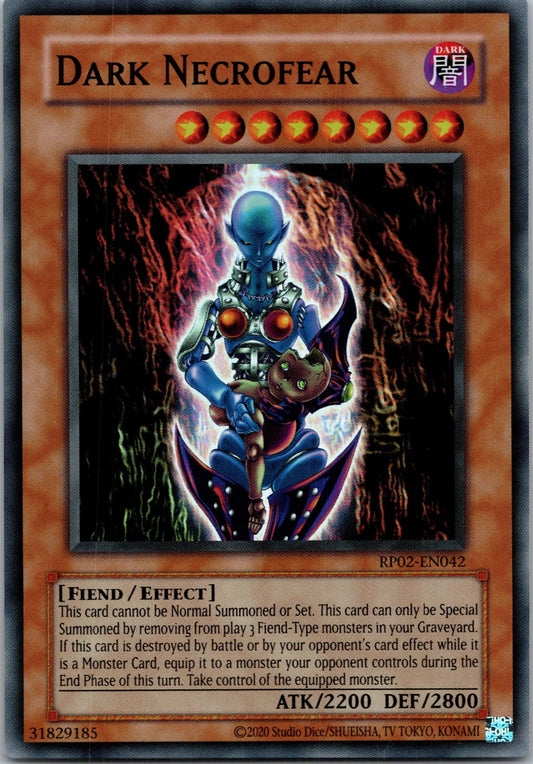Yugioh Dark Necrofear RP02-EN042 Super Rare NM