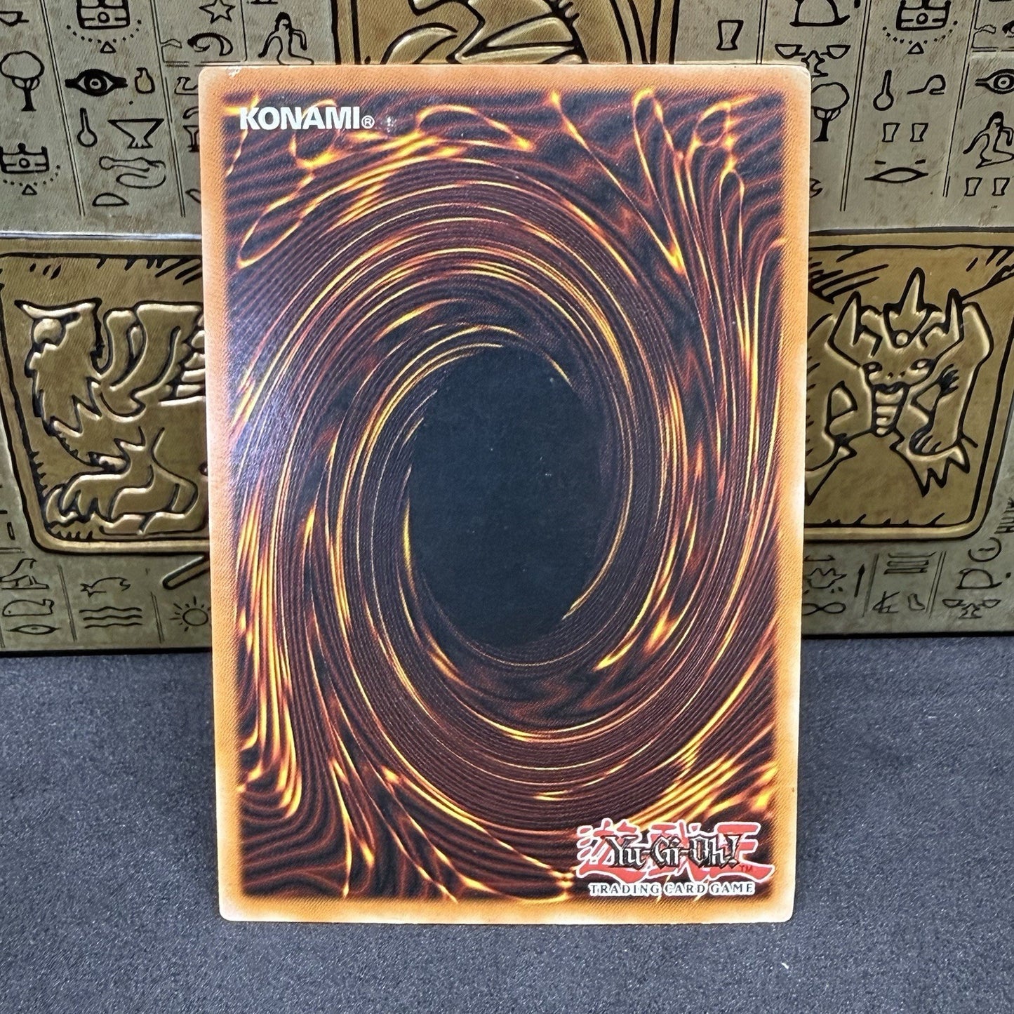 Yugioh Tri-Horned Dragon LOB-000 OG Print Secret Rare MP
