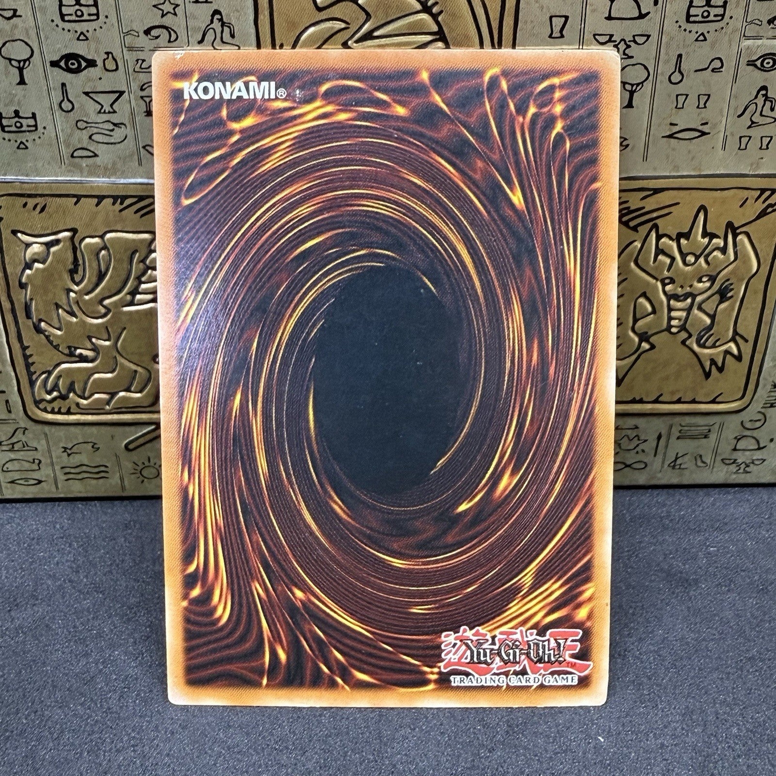 Yugioh Tri-Horned Dragon LOB-000 OG Print Secret Rare MP