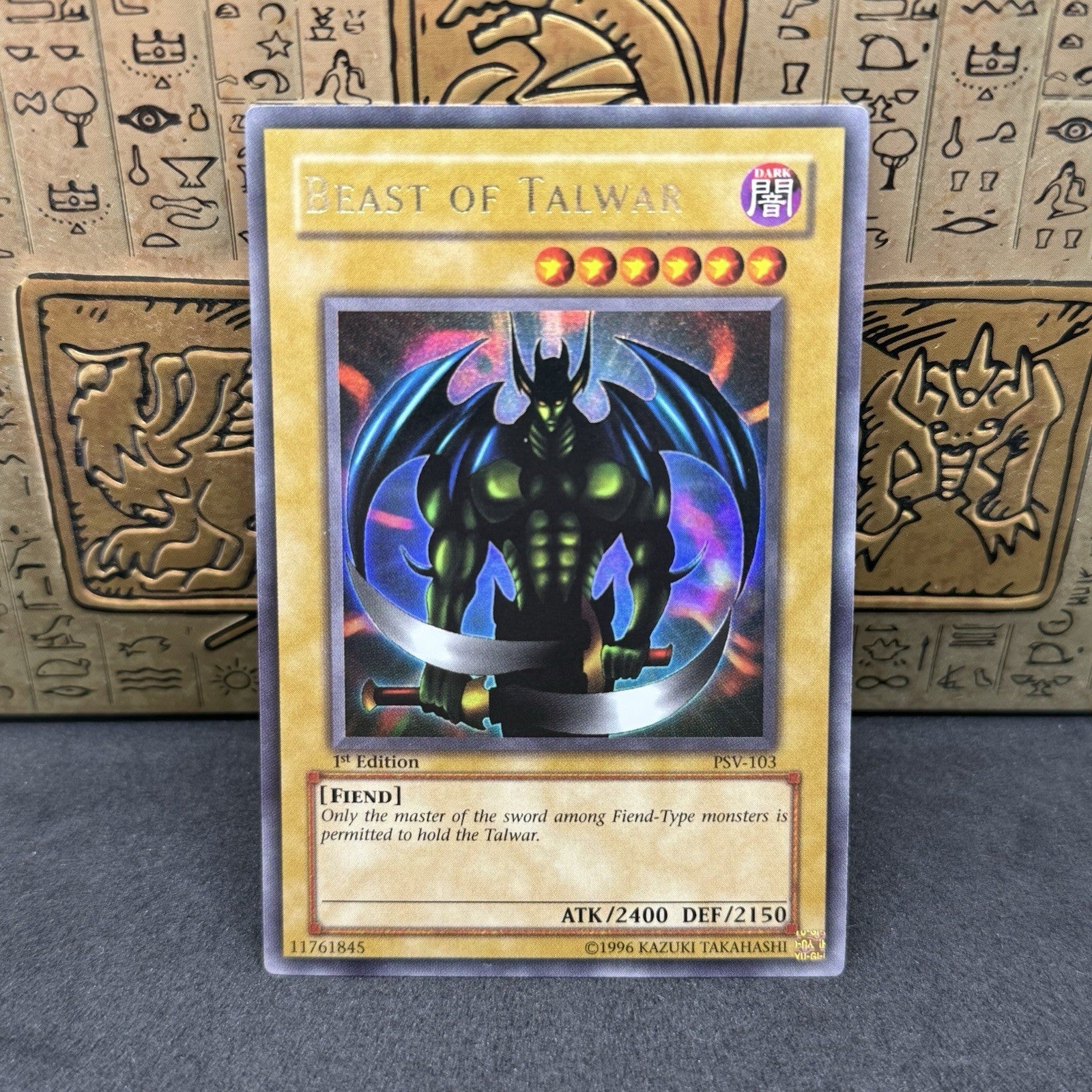 Yugioh Beast of Talwar PSV-103 Ultra Rare 1st Edition NM/M