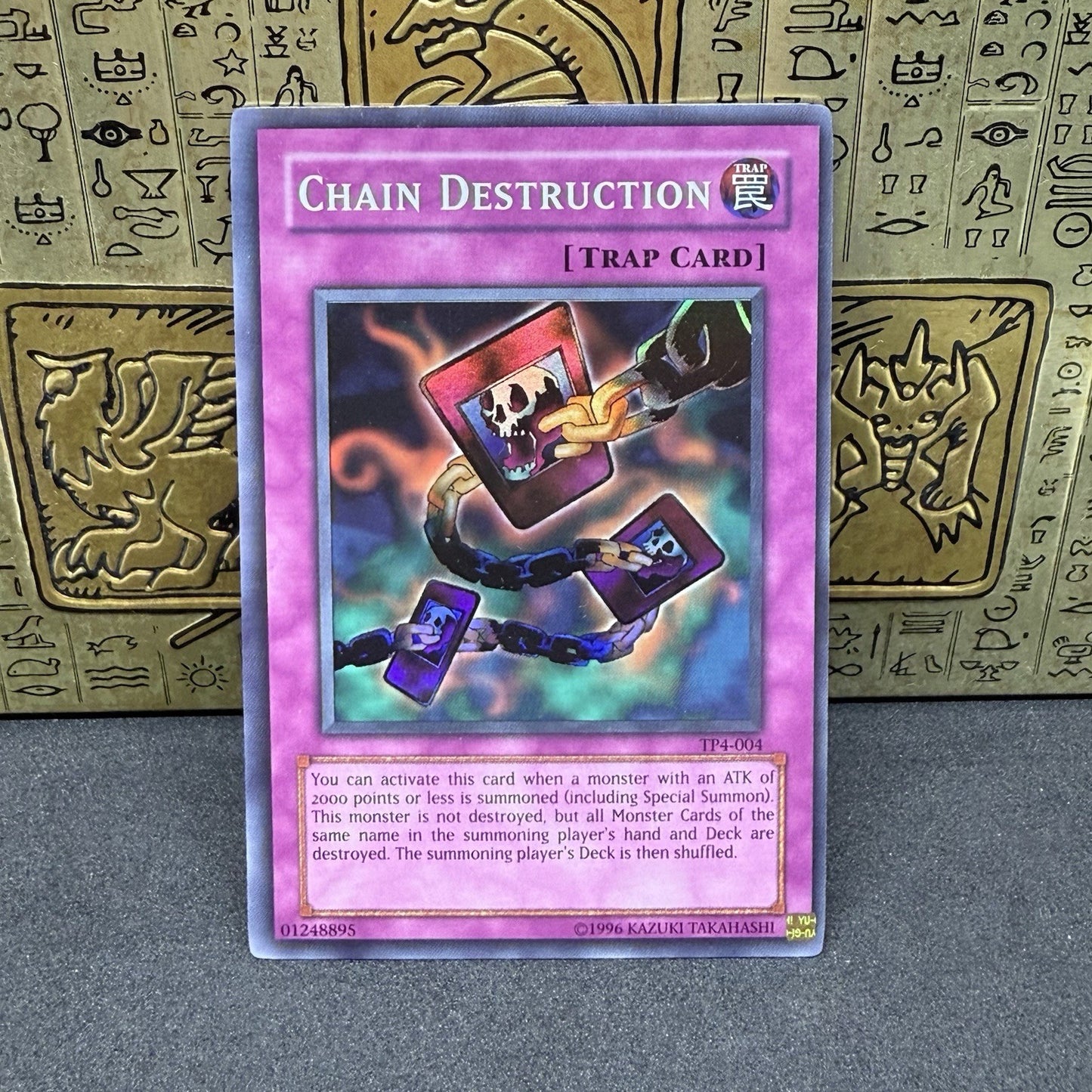Yugioh Chain Destruction TP4-004 Super Rare NM