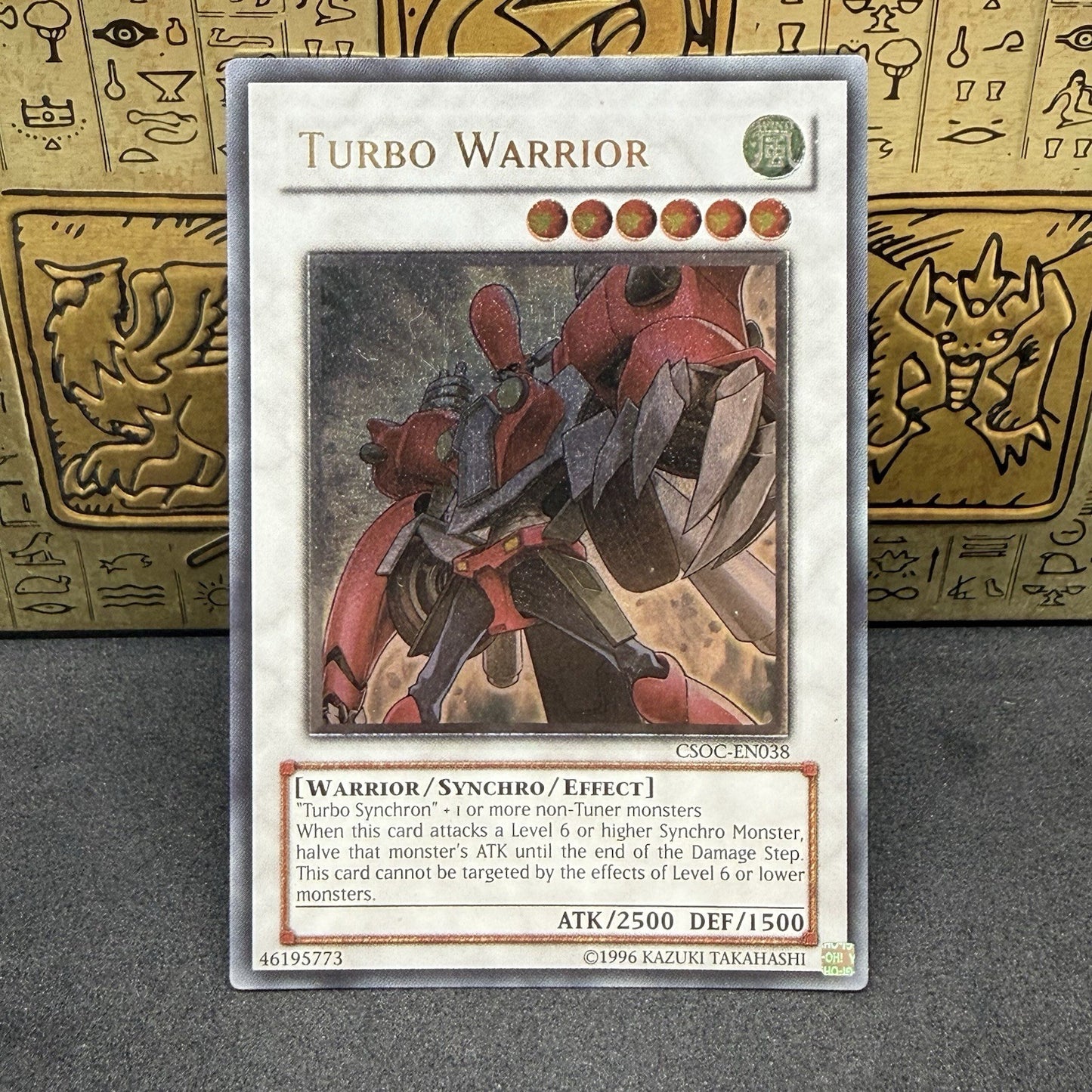 Yugioh Turbo Warrior CSOC-EN038 Ultimate Rare NM