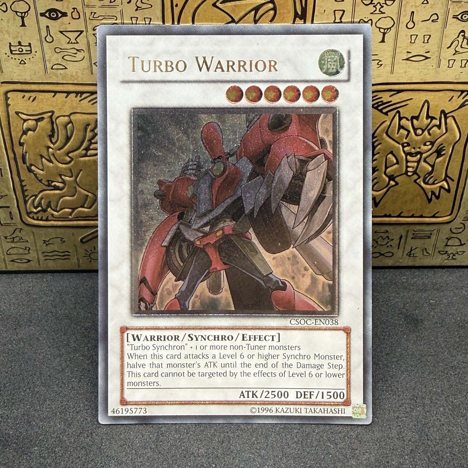 Yugioh Turbo Warrior CSOC-EN038 Ultimate Rare NM