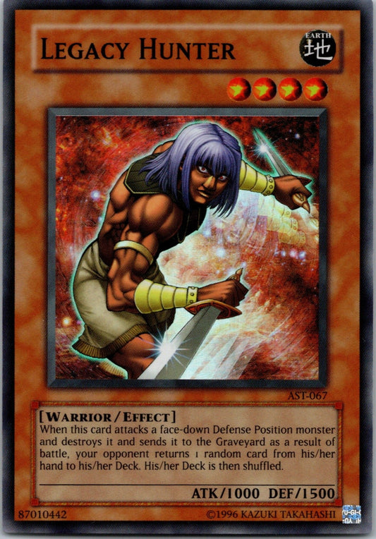 Yugioh Legacy Hunter AST-067 Super Rare NM