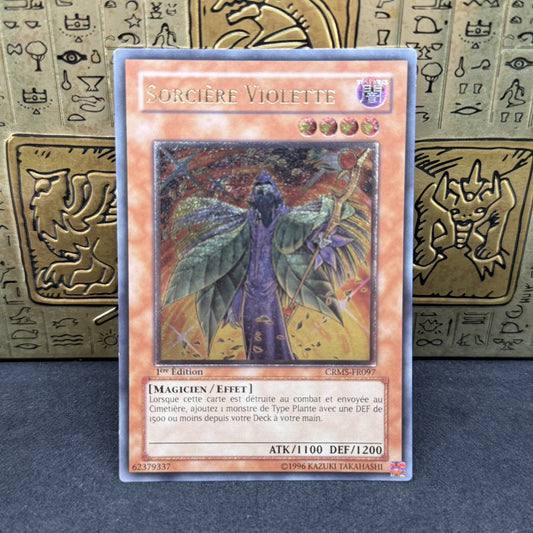 Yugioh Violet Witch CRMS-FR097 Ultimate Rare 1st Edition LP French