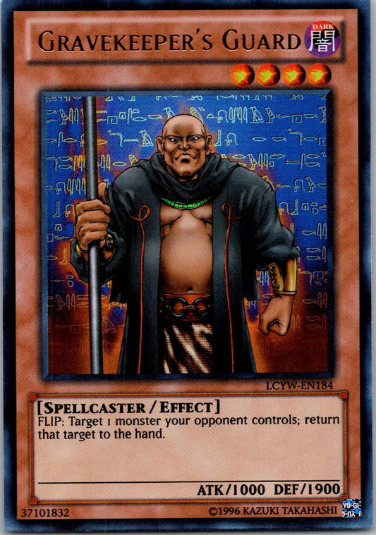 Yugioh Gravekeeper's Guard LCYW-EN184 Ultra Rare NM