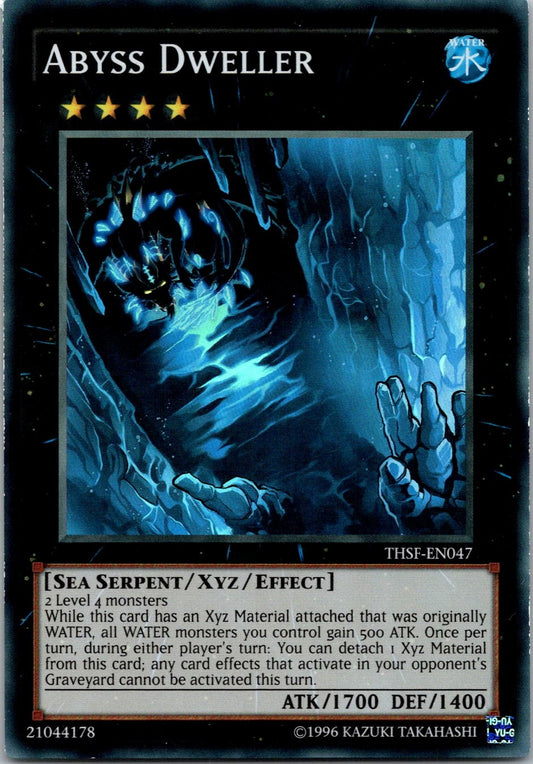 Yugioh Abyss Dweller THSF-EN047 Super Rare NM