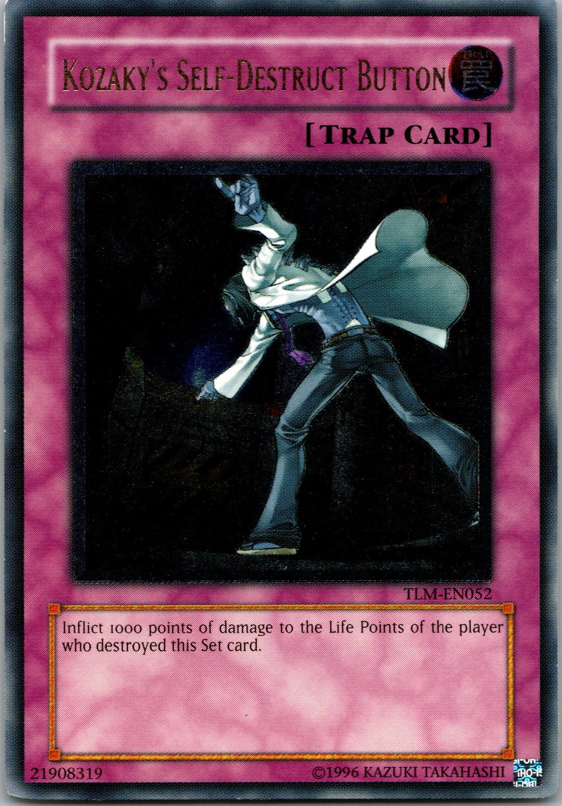 Yugioh Kozaky's Self-Destruct Button TLM-EN052 Ultimate Rare NM