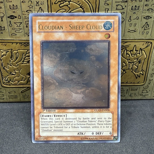 Yugioh Cloudian - Sheep Cloud GLAS-EN008 1st Edition Ultimate Rare NM