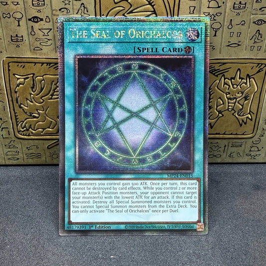 Yugioh The Seal of Orichalcos MP24-EN015 Quarter Century Secret Rare NM