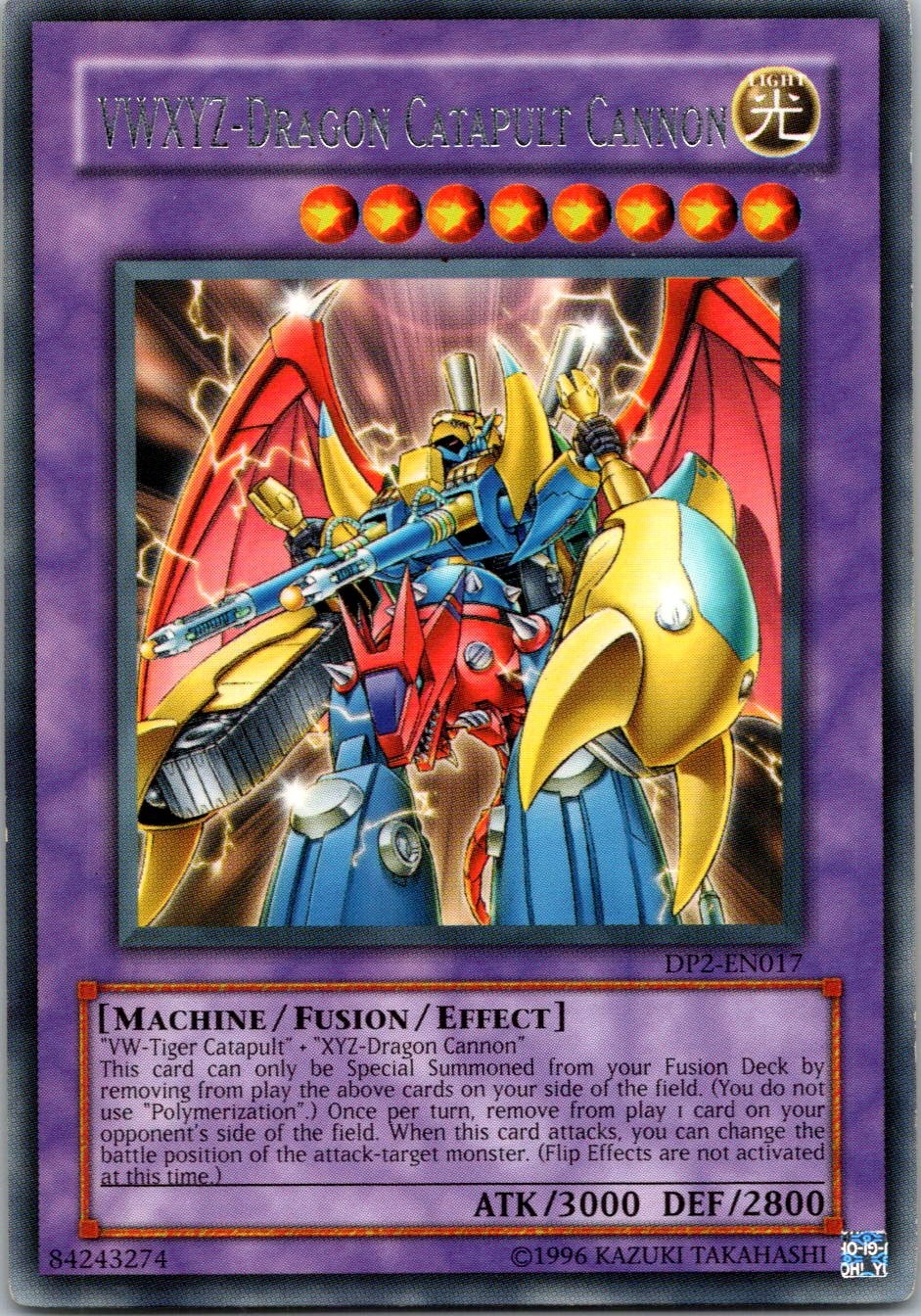 Yugioh VWXYZ-Dragon Catapult Cannon DP2-EN017 Rare NM