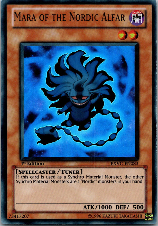 Yugioh Mara of the Nordic Alfar EXVC-EN083 1st Edition Ultra Rare NM