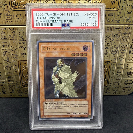 Yugioh D.D. Survivor TLM-EN023 1st Edition Ultimate Rare PSA 9
