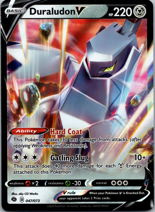 Pokemon Duraludon V 47/73 Ultra Rare NM