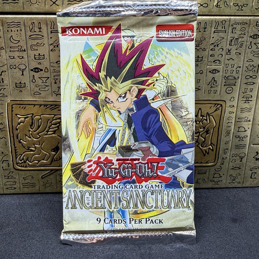 Yugioh Ancient Sanctuary Unlimited New Factory Sealed Booster Pack