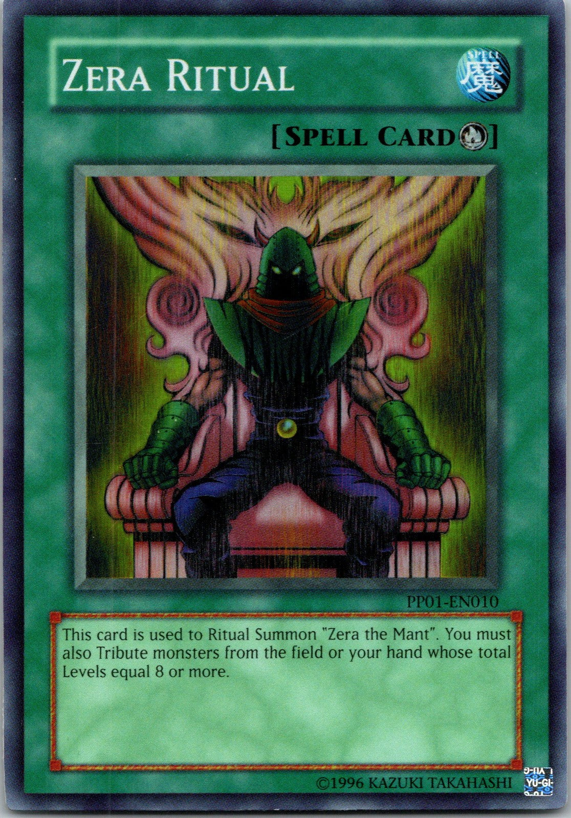 Yugioh Zera Ritual PP01-EN010 Super Rare NM