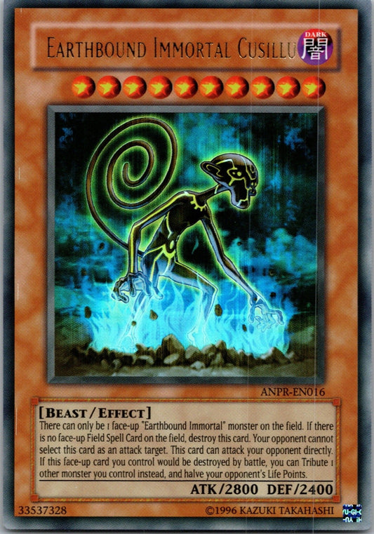 Yugioh Earthbound Immortal Cusillu ANPR-EN016 Ultra Rare NM
