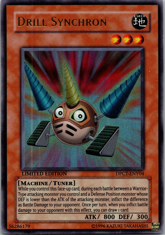 Yugioh Drill Synchron DPCT-ENY04 Limited Edition Ultra Rare NM