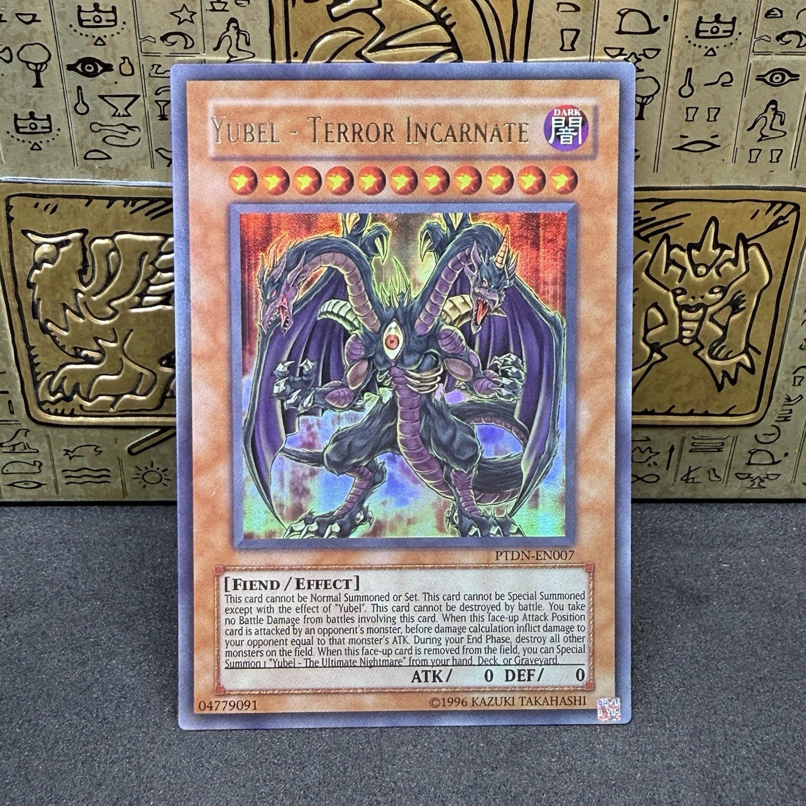 Yugioh Yubel-Terror Incarnate PTDN-EN007 Ultra Rare NM