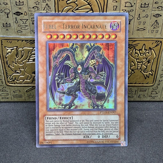 Yugioh Yubel-Terror Incarnate PTDN-EN007 Ultra Rare NM