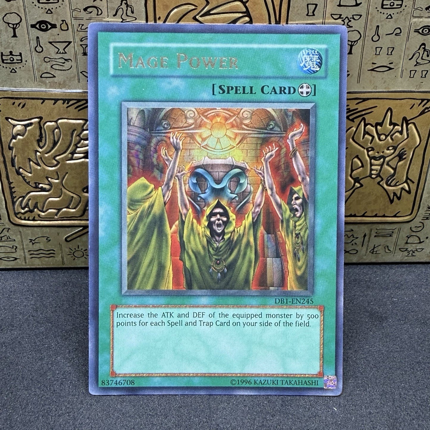 Yugioh Mage Power DB1-EN245 Ultra Rare NM