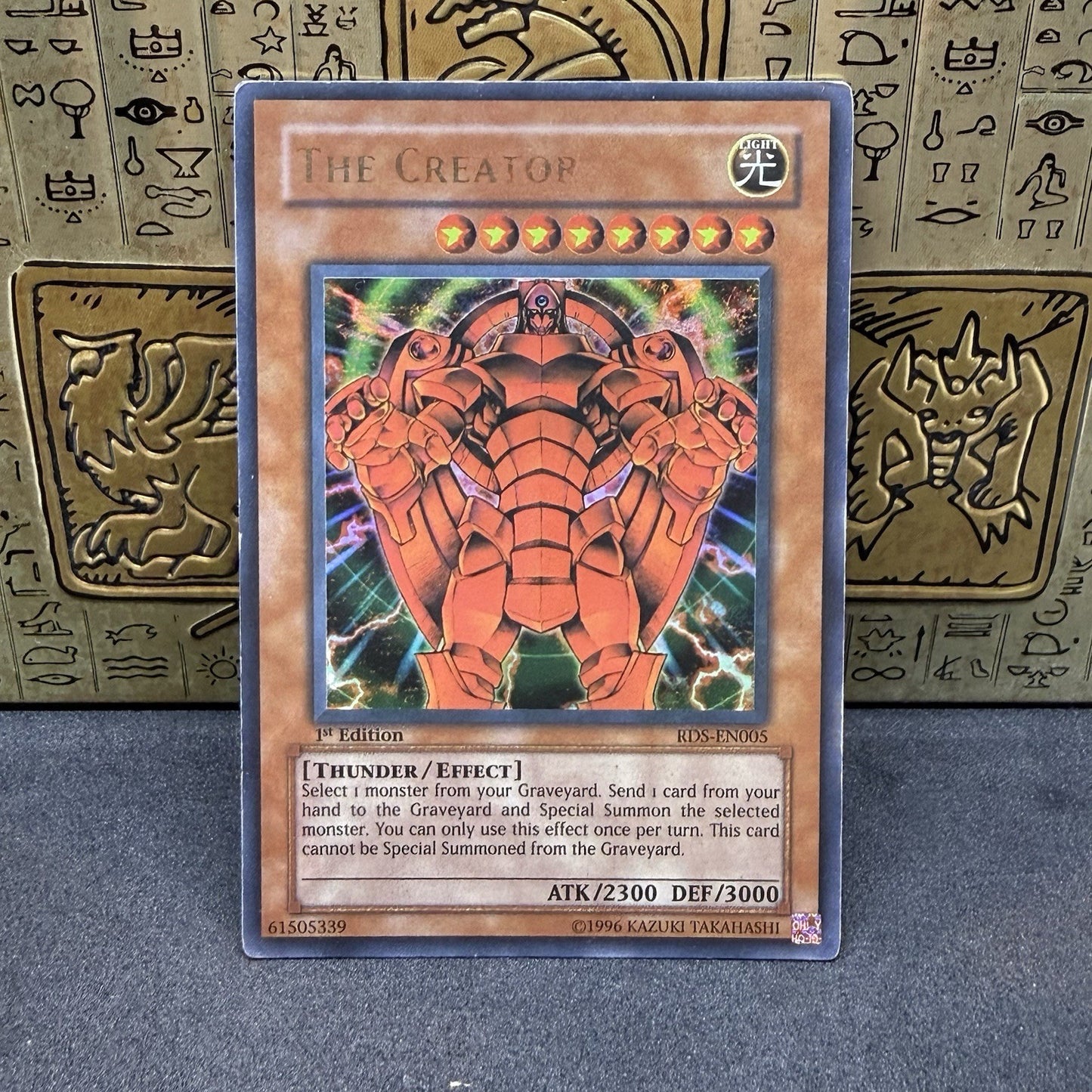 Yugioh The Creator RDS-EN005 1st Edition Ultra Rare MP