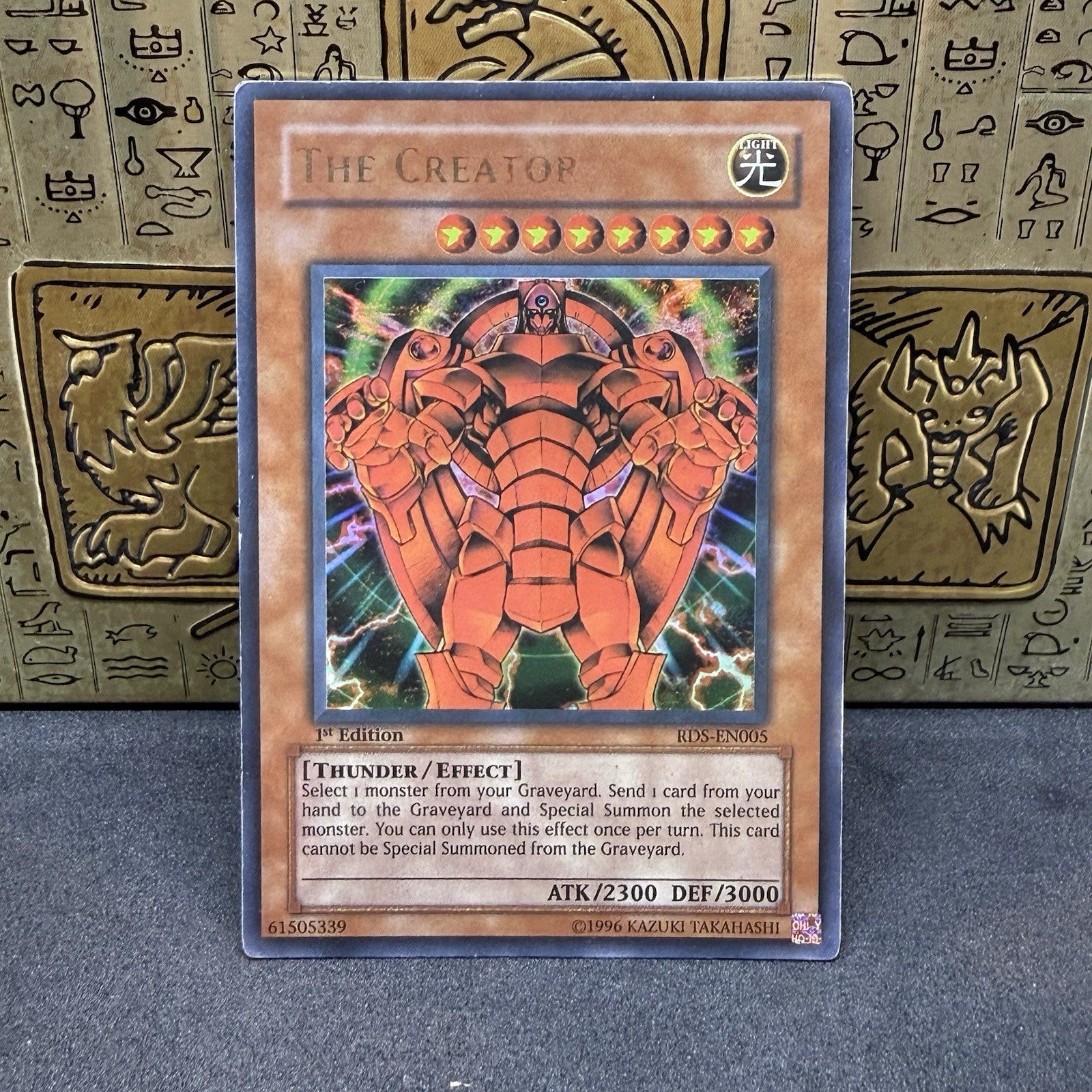 Yugioh The Creator RDS-EN005 1st Edition Ultra Rare MP