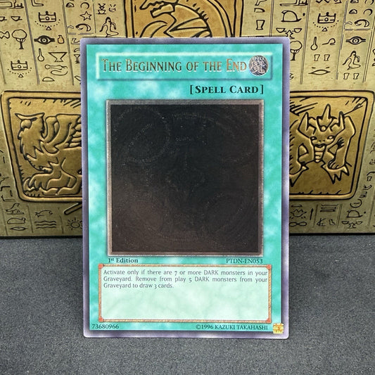 Yugioh The Beginning Of The End PTDN-EN053 Ultimate Rare 1st Edition NM