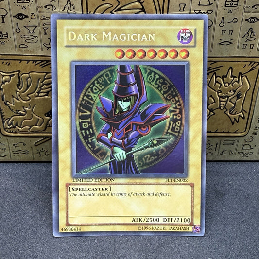 Yugioh Dark Magician FL1-EN002 Secret Rare Limited Edition See Pics