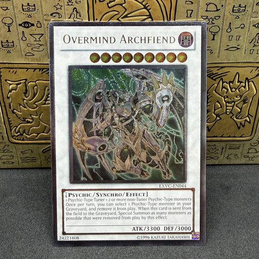 Yugioh Overmind Archfiend EXVC-EN044 Ultimate Rare NM