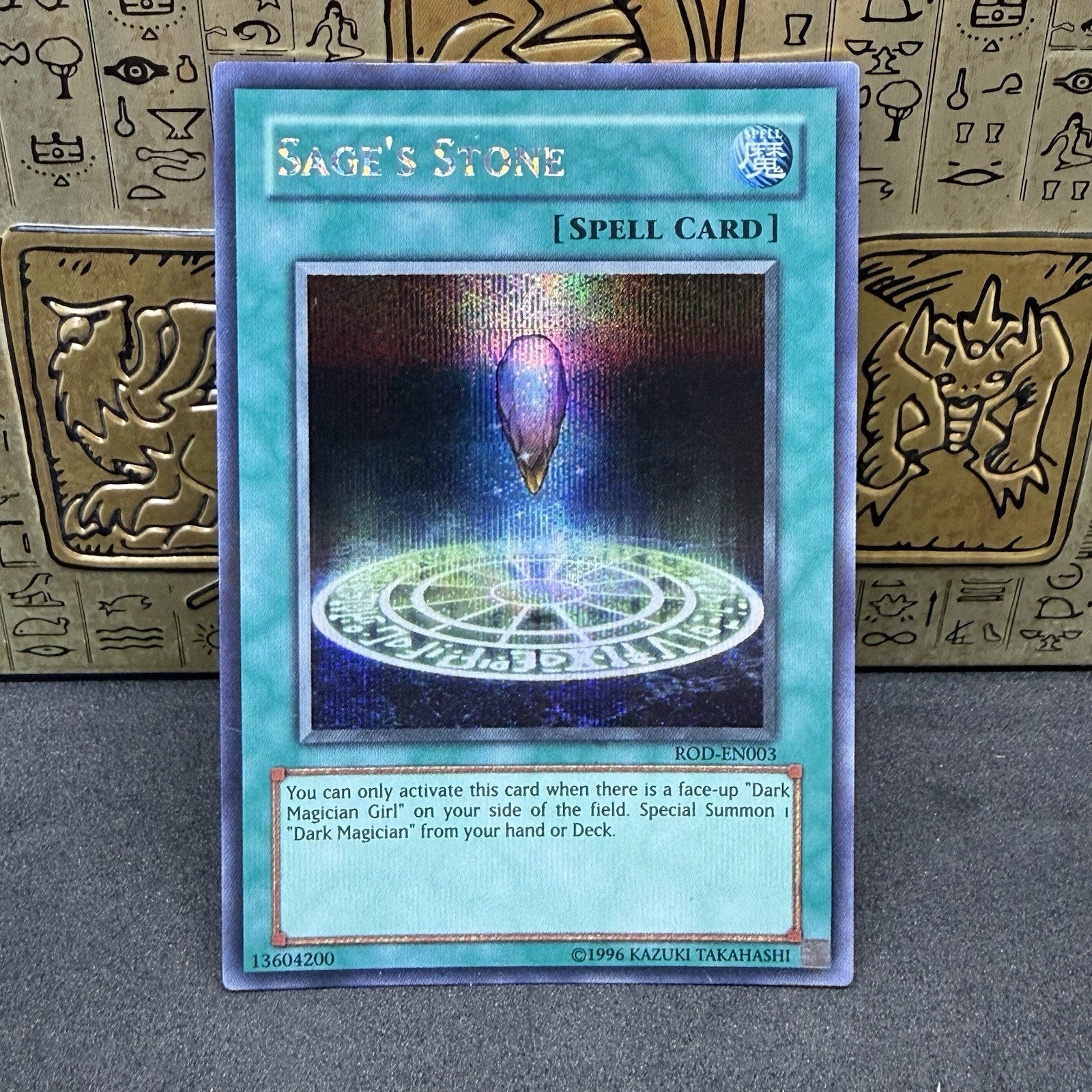 Yugioh Sage's Stone ROD-EN003 Prismatic Secret Rare NM